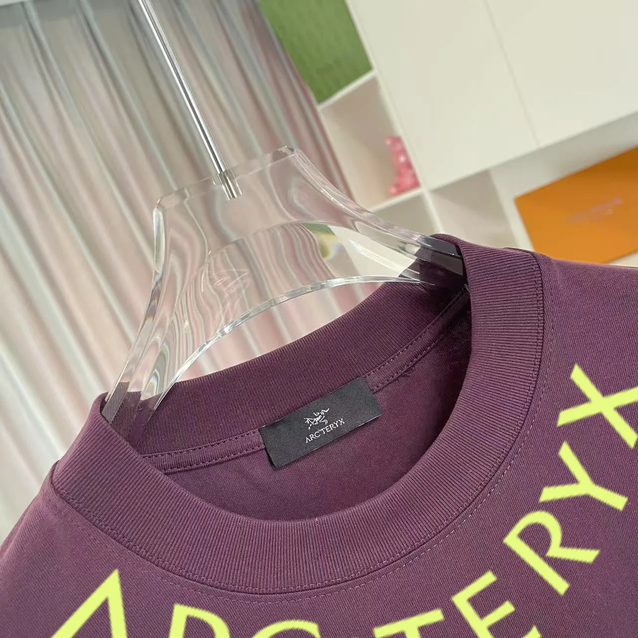 ARC'TERYX *2026 New Arrival logo t g Same Style Size：S M L XL XXL ：Black White Green Purple